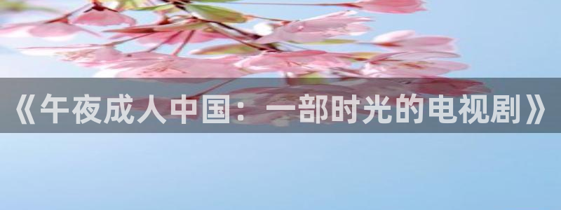 飞马影院：《午夜成人中国：一部时光的电视剧》